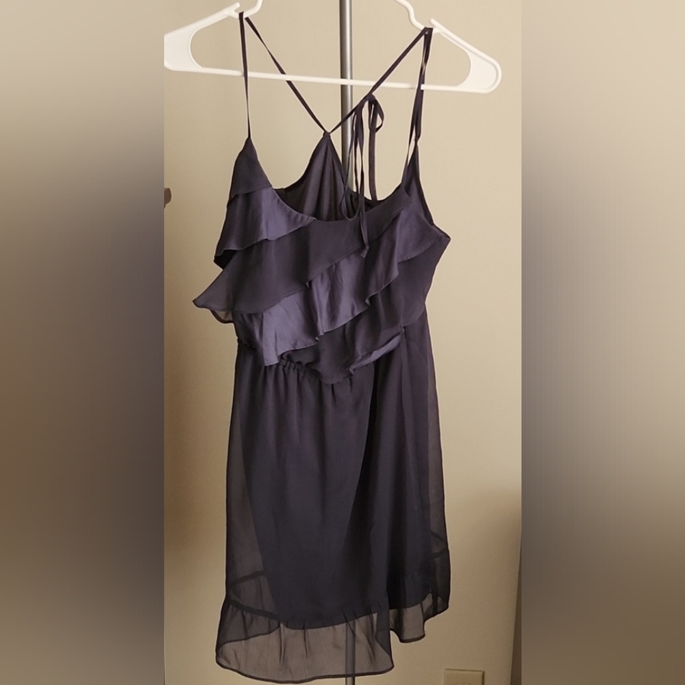 Flowy Navy dress- like new